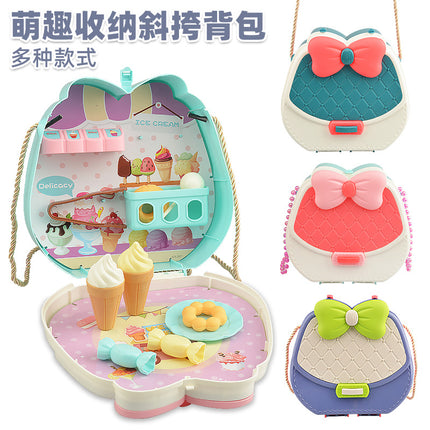 Children's Play House Girl Kitchen Tools Medical Tools Satchel Makeup Storage Kindergarten Gift Set Toy Educational