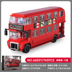 British retro double-decker bus 66037