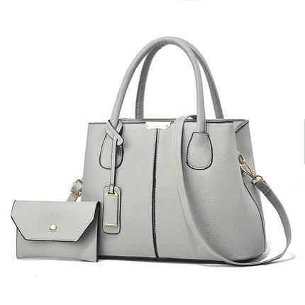 Manufacturer's 2026 New Model Two-Piece Set of Women's Shoulder and Crossbody Bags, Large Capacity Practical Handbag and Shoulder Bag, Available for Dropshipping