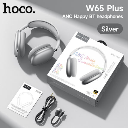 Borofone Bo35 Plus Head-Mounted Anc Noise-Cancelling Wireless Bluetooth Headphones Air Pods Over-Ear Max