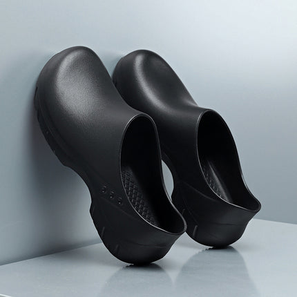 Wholesale Cross-Border Chef Shoes Men's New Canteen Non-Slip Waterproof Casual Work Shoes One-Leg Sports Special Rain Boots