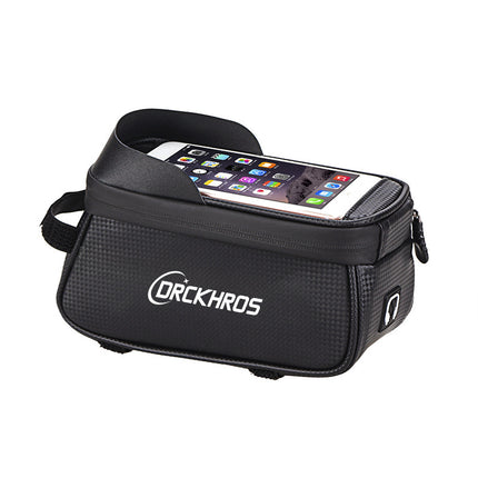 Mountain Bike Bag Front Beam Bag Mountain Bike Double Bag Mobile Phone Bag Top Bag Waterproof Saddle Bag Riding Equipment