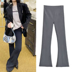 F-brand grey flare yoga pants - no returns or exchanges / L