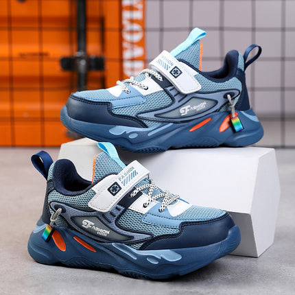 Boys' Casual Sports Shoes Summer 2026 New Non-Slip Breathable Children's Dad Shoes for Older Kids Running Shoes