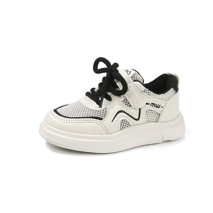 Children's Board Shoes 2025 Summer Explosions Single Net Breathable Boys' sneaker Female Baby Soft Bottom Non-slip Casual Shoes Trendy