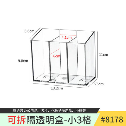 Stackable Tea Bag Storage Box Desktop Capsule Coffee Storage Rack Tea Room Storage Rack Tea Bag Transparent Storage Box
