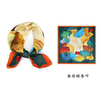 gold silk ginkgo leaf / 70CM