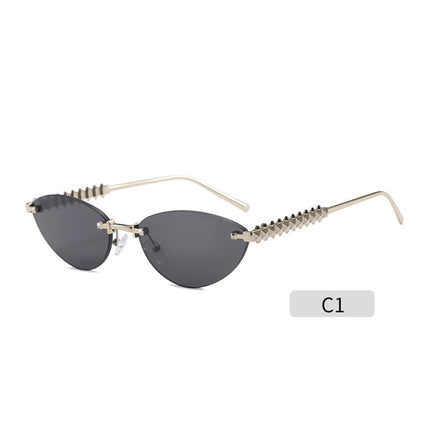 C new fashion personality sunglasses Europe and the United States anti ultraviolet high sense sunglasses trend sunglasses men and women