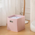Macaron-pink and purple (metal buckle) / Large size (28*28*28cm)