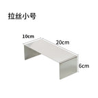 brushed low stool