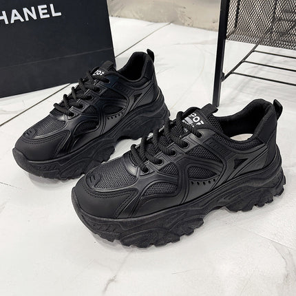 Feet Shoes Women's 2025 Spring and Autumn New Explosions All-match Casual Shoes sneaker Thick-soled White Shoes