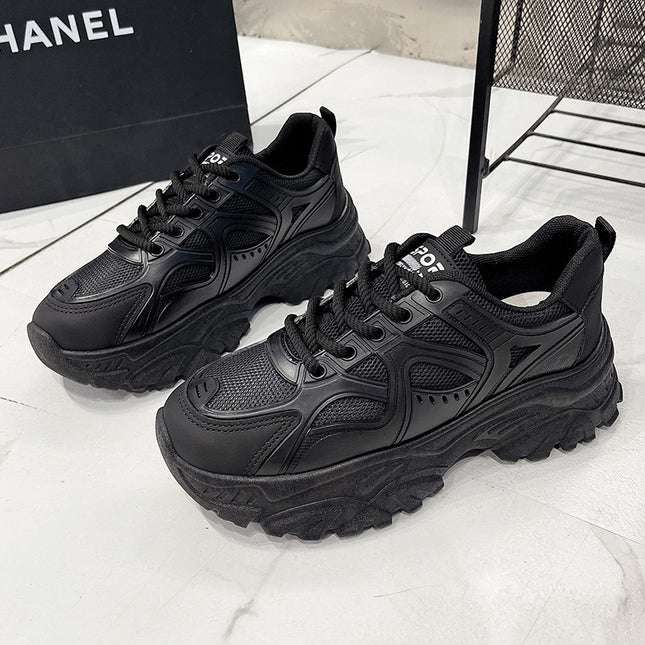 Feet Shoes Women's 2025 Spring and Autumn New Explosions All-match Casual Shoes sneaker Thick-soled White Shoes