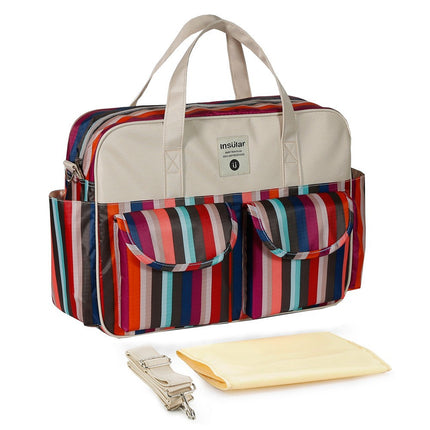 Multifunctional Cross-Body Mommy Bag for Pregnant Women, Fashionable Waterproof Mother and Baby Bag, Portable Maternity Bag, Mother Bag Cross-Border