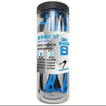 Cross-Border Customizable 118-Piece Manual Screwdriver Bit Set with Demagnetizer, Available in Red, Blue, and Green with Plastic Holder