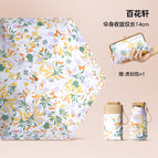 Lady's bag] baihuaxuan color glue + aluminum alloy umbrella ribs
