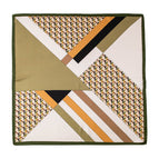 Fhz25-9566-1 tea green block / 65*65
