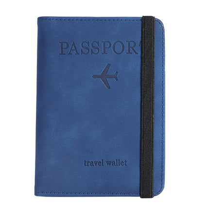 2025 Cross-border PU Leather Card Holder Passbook Holder Travelwallet Multi-function Certificate Bag Batch