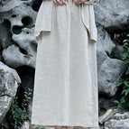 Hemp Skirt / Free size