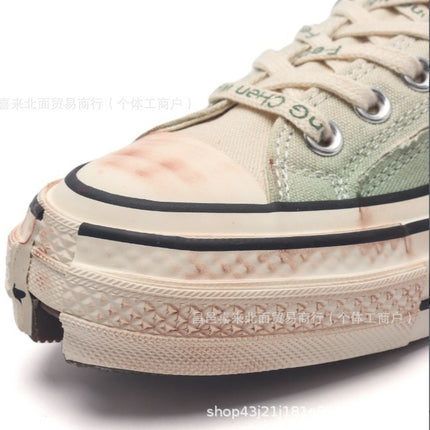 high quality wholesale CX-Pro OX printing one star canvas vulcanized low-top canvas shoes board