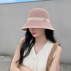 M logo bucket hat [pink]
