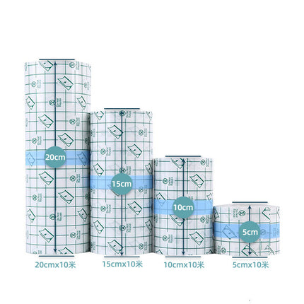 Spot Pressure-Sensitive Tape Transparent Pu Film Tape Bath Waterproof Sticker Navel Sticker Blank Sticker Breathable Non-Woven Tape