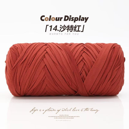 400g Super Thick Large Ball of Cloth Thread Wool Ball DIY Hand-Knitted Bag Thick Wool Floor Mat Blanket Material