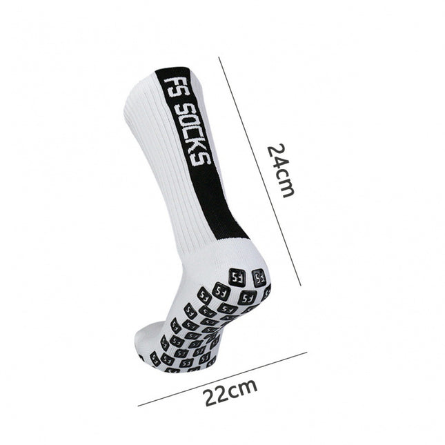 Fs Socks Professional Sports Training Football Socks Anti-Slip Dotted Socks