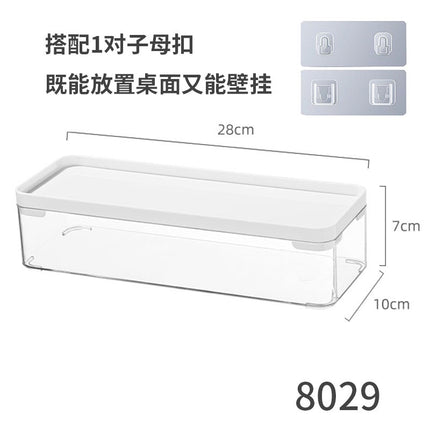 Remote Control Storage Box Home Tv Air Conditioner Remote Control Wall-Mounted Storage Box Removable Bracket Hanger Small Hanging Basket