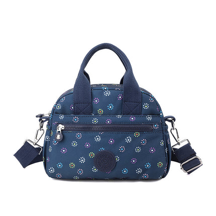 Casual Shopping Crossbody Bag Lightweight Nylon Handbag Fashionable Printed Women's Bag Fashionable All-match Women's Shoulder Bag