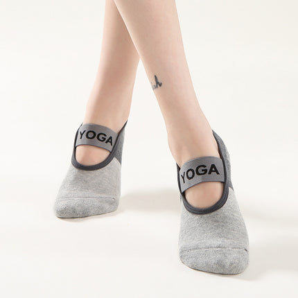 Yoga Yoga Socks Non-Slip Women's Thin Summer Five-Finger Socks Non-Slip New Fitness Indoor Sports Pilates Socks
