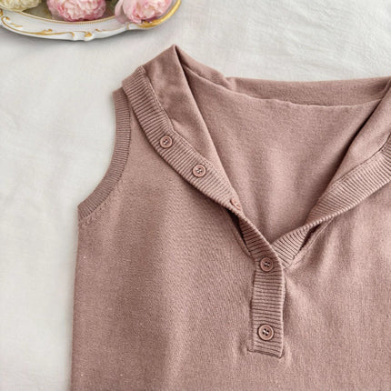 Ms. Du's Gentle Self-Awareness*Original Elegant Work Clothing Waist V-Neck Hip-Covering Mid-Length Casual Women's Dress