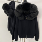 Black + black leather trim