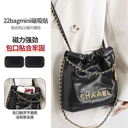 Factory direct suitable for Chanel 22bagmini sealing magnetic buckle garbage bag inner bag anti-wear sheet