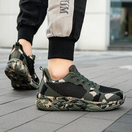 Couple's Beijing Cloth Shoes Camouflage sneaker Men's Autumn and Winter Shoes Walking Shoes Men's Sports Casual Shoes Women's Travel