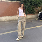 Khaki trousers / XS