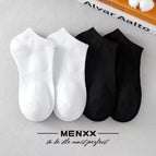 027 black and white sports socks / Naked socks
