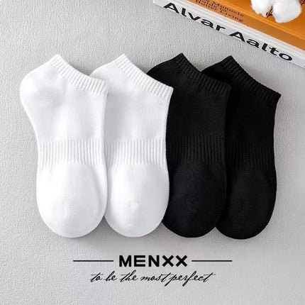 One-Piece Drop-Shipping Men's and Women's Four-Season Anti-Odor and Sweat-Absorbent Short Socks Disposable Socks Men's Welfare Cotton Socks