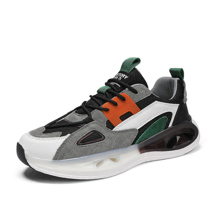 Bee Wolf Flagship Store Casual Mesh Shoes for Men, New Autumn and Winter Versatile Soft-Soled Running Sports Sneakers for Teenagers