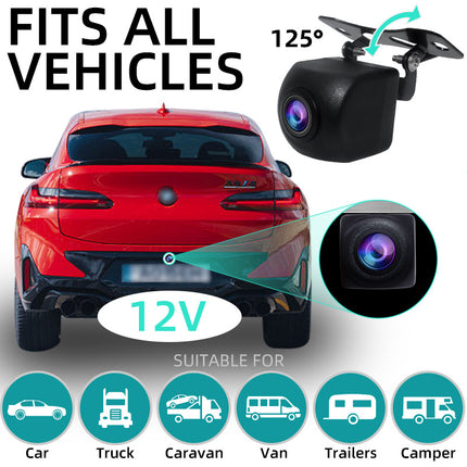 6V HD Starlight Night Vision CCD HD Reversing Rear View Camera Android Navigation AHD Display Universal
