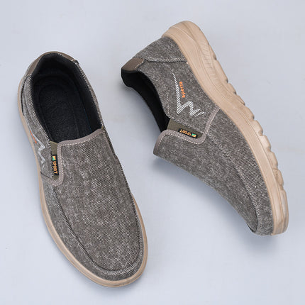Spring and Autumn New Men's Casual Single-layer Shoes Light Sole Old Beijing Men's Cloth Shoes Outdoor Breathable Shoes