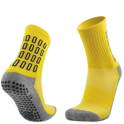 Cross-Border Adult Thickened Towel Casual Football Non-Slip Wear-Resistant Mid-Tube Sweat-Absorbent Breathable Sports Socks Wholesale Socks