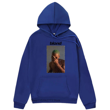 R&B Music Hoodie Frank O-Ocean Blond Sweatshirt Aesthetic Cl