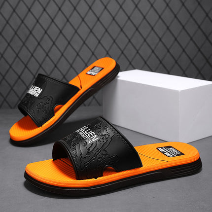 2025 New Summer Slippers for Men, Trendy Non-Slip Slippers for Men, Home Bathroom Bathing Slippers