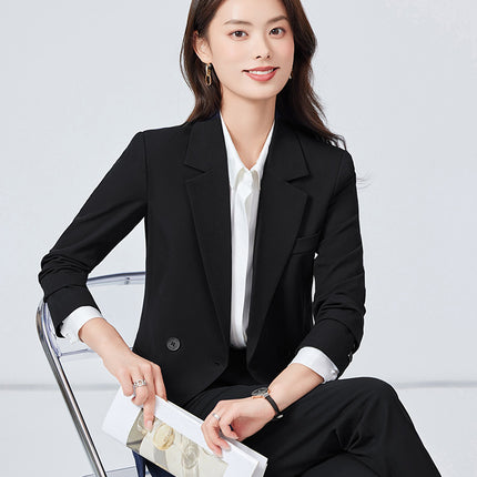 Sales Department Work Clothes Female High-end Suit suit Civil Servant Interview Formal Dress Hotel Front Desk Temperament Professional Autumn Dress