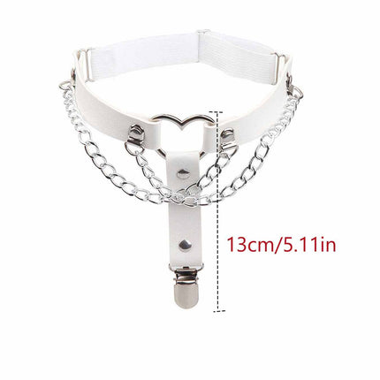 Men's and women's socks clip shirt anti-wrinkle non-slip fixed clip elastic high elastic leg ring non-slip garter belt