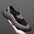 [5008] Gray / 38 [standard leather shoes size]]