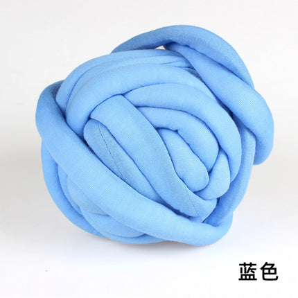 Knitting Yarn Ball Dopamine Color Chunky Yarn Blanket Cat Bed DIY Yarn Ball for Crochet
