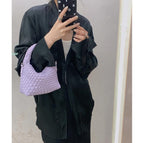 Wind letter purple with long shoulder strap