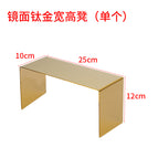 Mirror titanium large size (width 10cm)