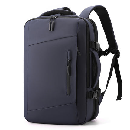Cross-border New Men's Backpack Travel Bag Expanding Business Bag Large Capacity Backpack Short-distance Business Travel Computer Bag